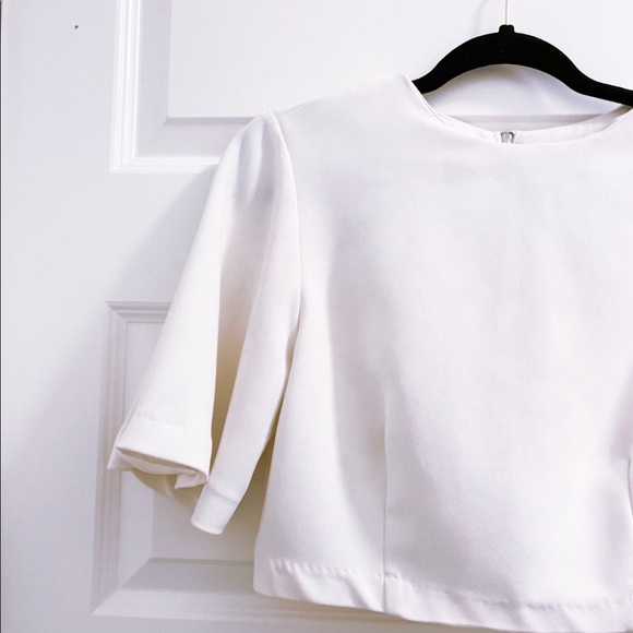 FOREVER 21 crop top white - Picture 5 of 5